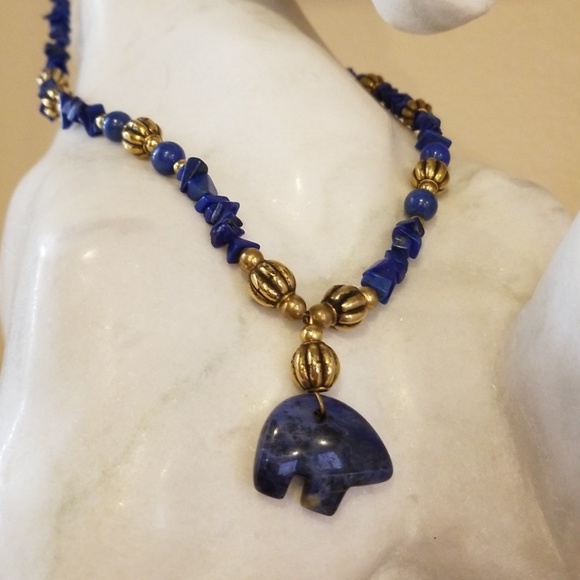 💙 NATURAL LAZURITE GEMSTONE 💙 - Picture 2 of 6